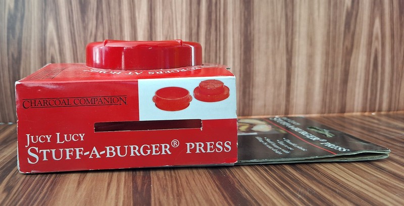 Burger Press Jucy Lucy Stuff-A-Burger Press Charcoal Companion gallery