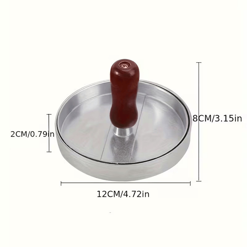 Hamburger Patty Maker Press – Non-Stick Burger Mold for Beef BBQ & Grill Cooking gallery