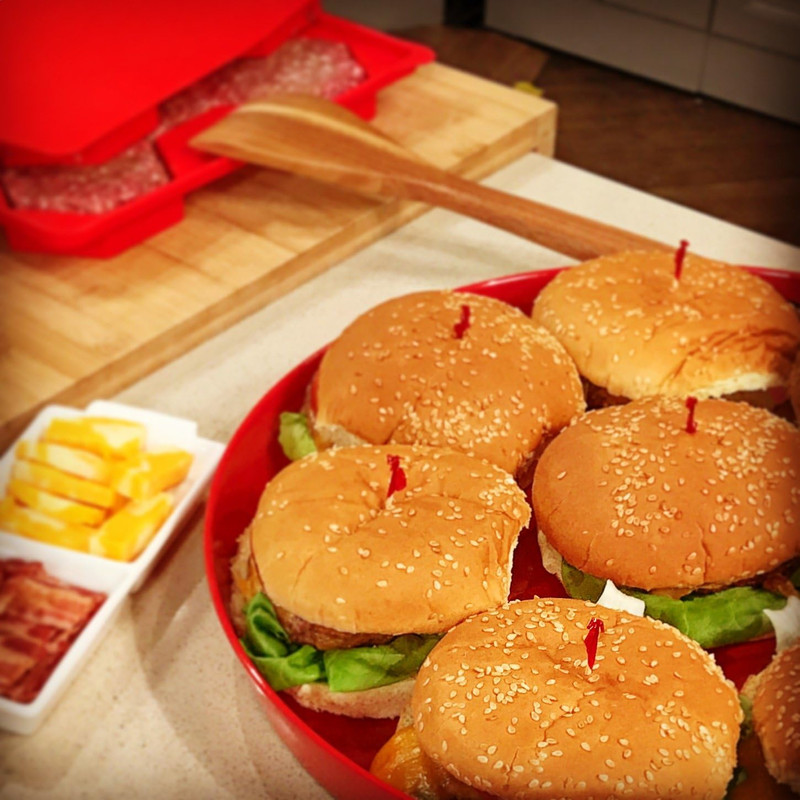 Burger Master Innovative 8-In-1 Burger Press & Freezer Container Makes 8 Quar... gallery