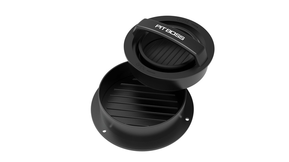 3-In-1 Burger Press, Black