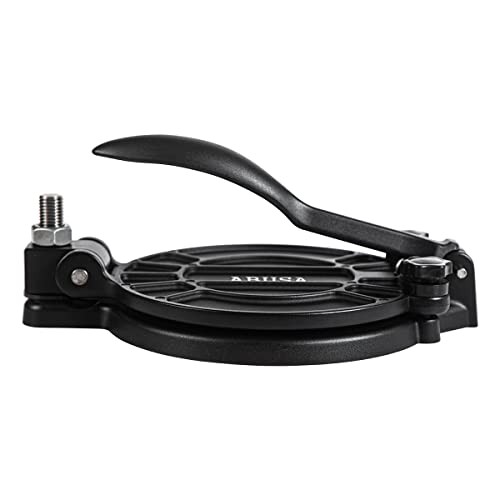 Thickness Adjustable Tortilla Press Tortilla Maker - Roti, Dough 8 Inch Black gallery