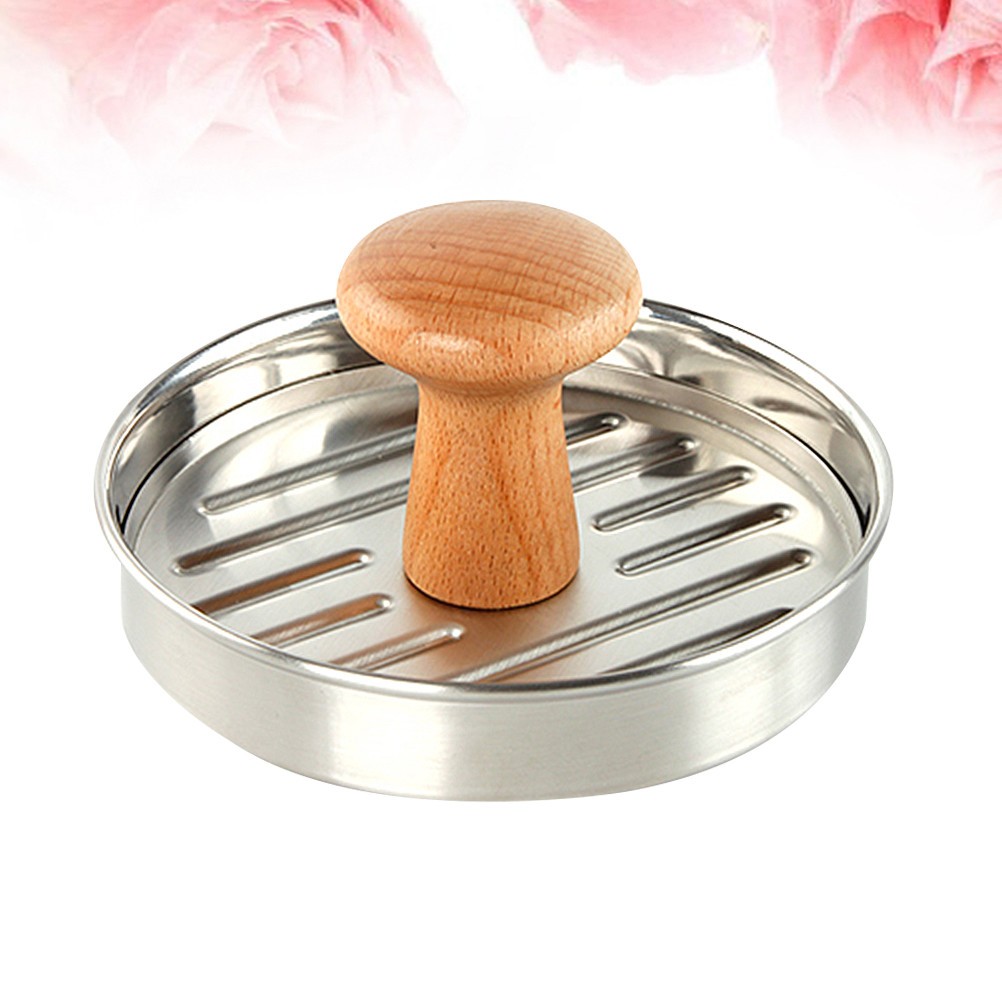 Kitchen Utensil Stainless Steel Burger Press Mold for Outdoor Bbq and Picnic gallery