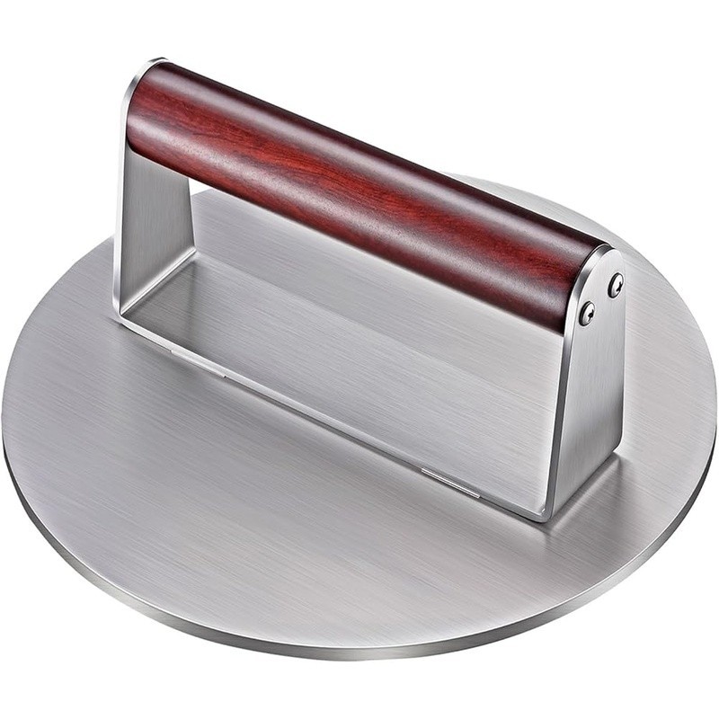 Heavy Duty 2.5 lb Stainless Steel Burger Press Non-Stick Grill Cooking Tool New gallery