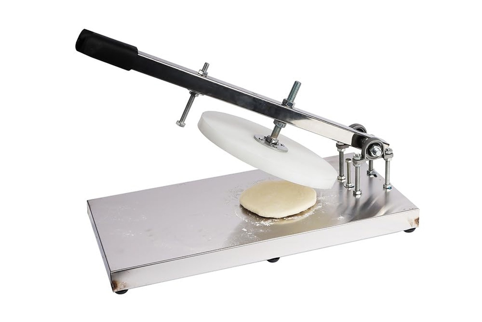 9.5Inch Pizza Dough Press Machine Stainless Steel Household Pizza Press with ... gallery