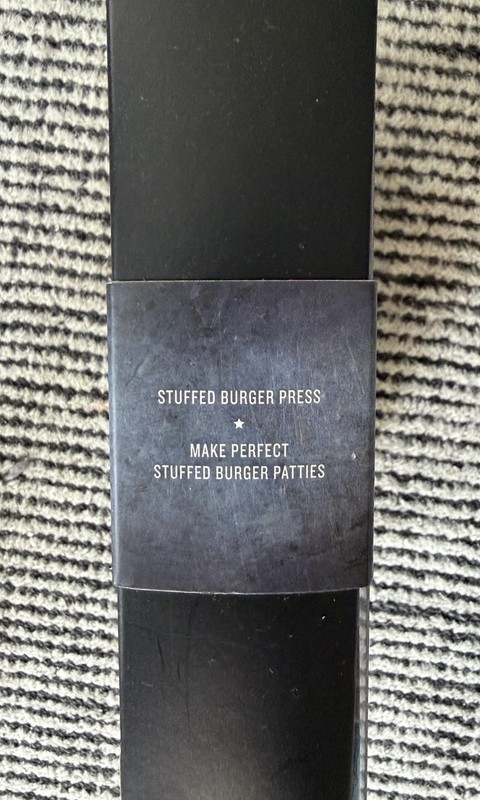 Williams-Sonoma Stuffed Burger Press Quick Release Dishwasher Safe NEW In Box gallery