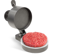 Adjustable Burger Press Patty Maker 1/4 to 3/4 Lb Non-Stick Meat Grilling Mold