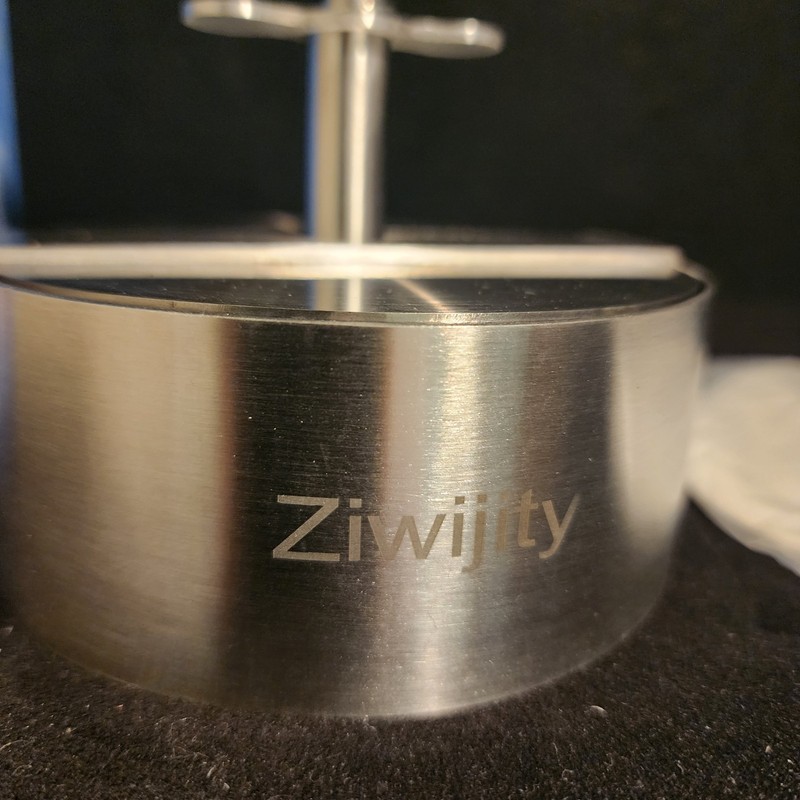 Ziwijity Stainless Steel Burger Press - 4.1/4" Hamburger Patty Maker, Silver gallery