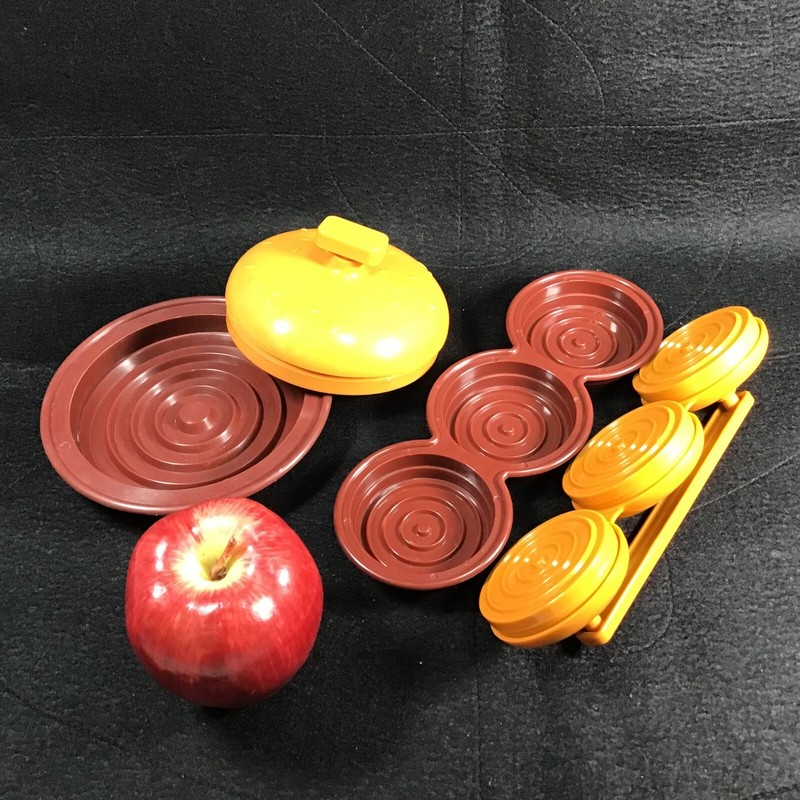 Charcoal Companion Hamburger Press 2 Molds Burger 4.5" & 2 1/2" Circular Patties gallery