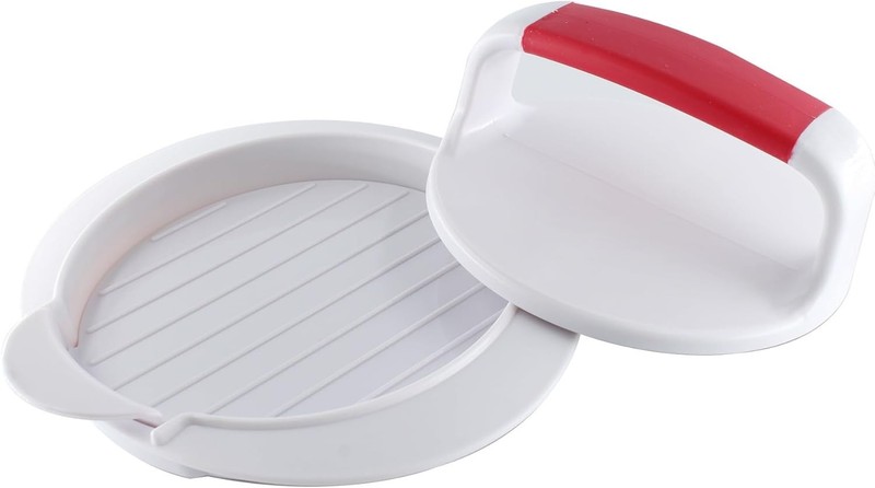 Elegant Hamburger Patty Press & Hand Pie Mold - 7.79 Cups – Easy Clean Design gallery
