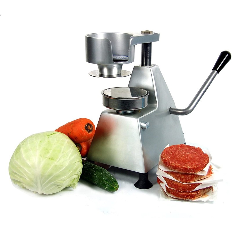 Hakka Manual Commercial Burger Press Hamburger Patty Maker 5 inch Meat Former gallery