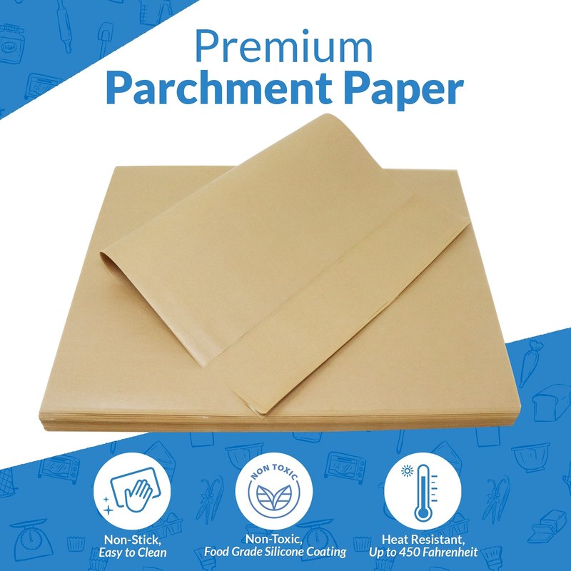 Reli. 500 Pcs Parchment Paper Sheets, Bulk | 12x16 in. | Brown 12x16, gallery