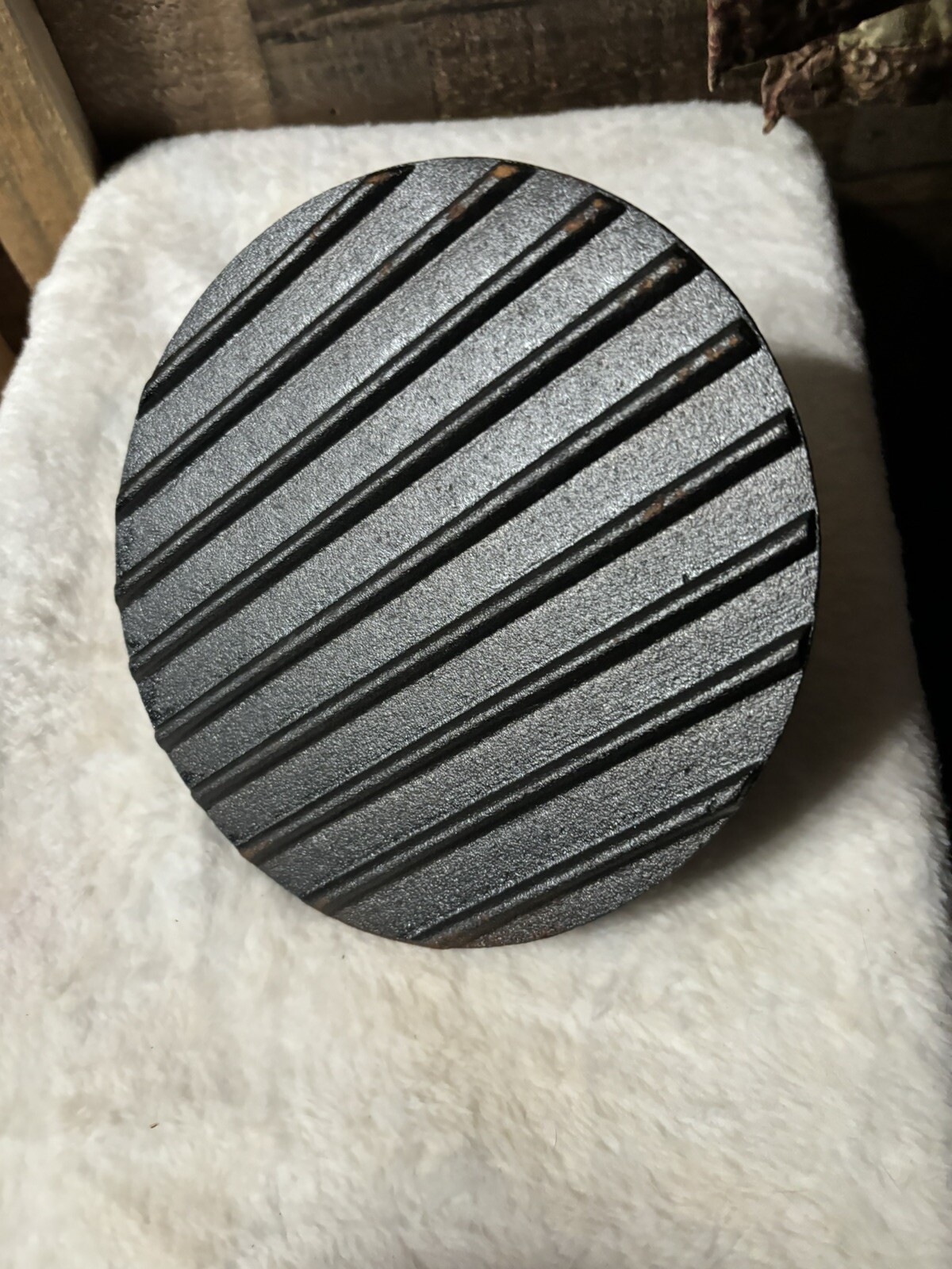 Jim Beam Cast Iron 7" Burger Press Heavy Duty Design Seasoned Non Stick JB0158 gallery