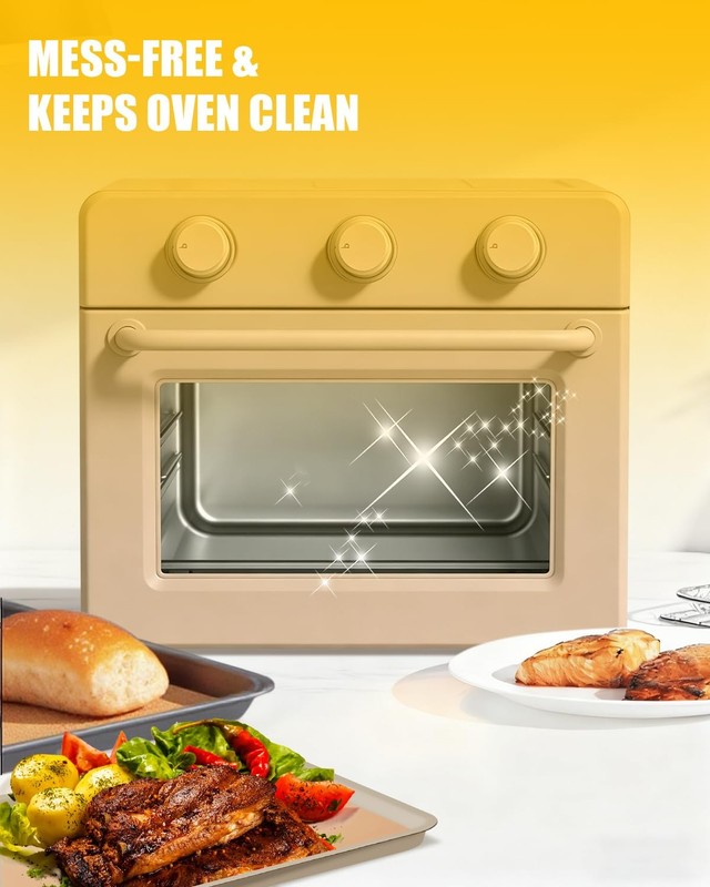 Compatible with Ourplace 31.7QT Large Wonder Oven, 130PCs Parchment Paper gallery
