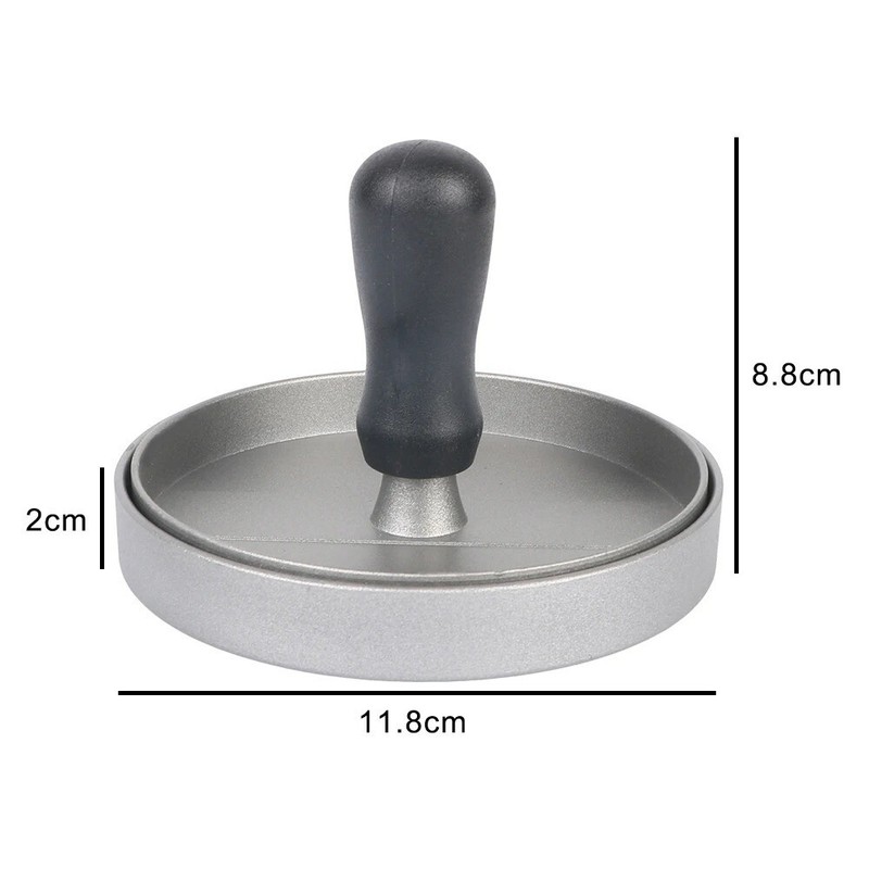 1 Pc Non Stick Stuffed Burger Meat Press Hamburger Patty Maker Tool Aluminum gallery