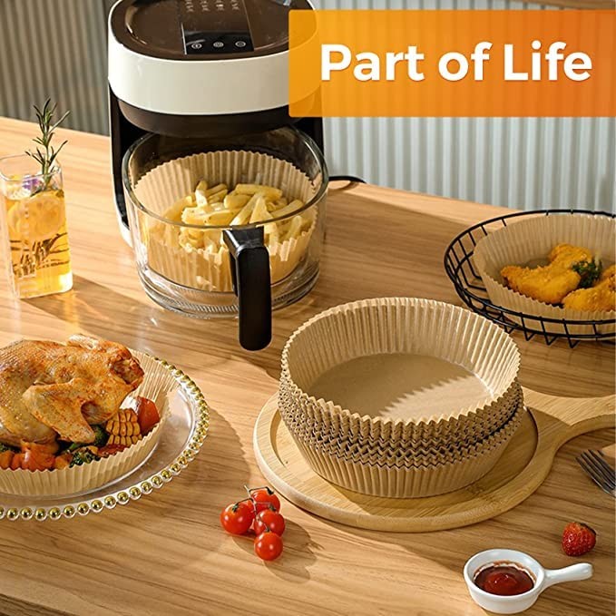 S&S Loyal Air Fryer Disposable Paper Liner, 100PCS Non-stick Air... gallery