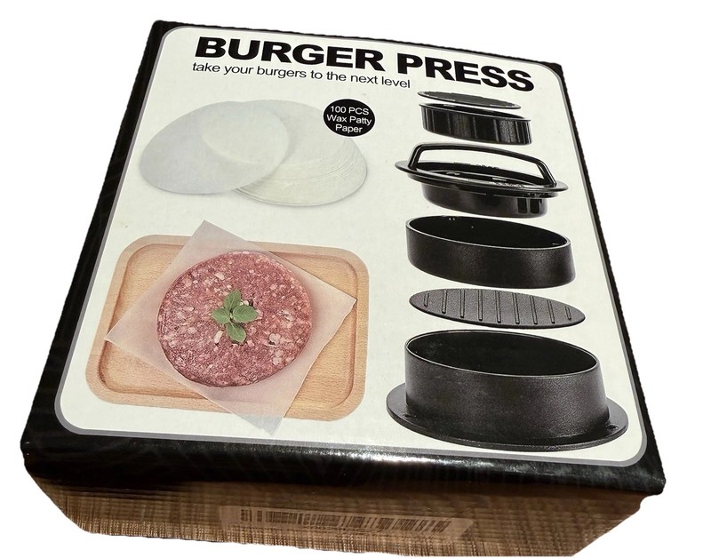Burger Press Patty Maker Bbq Grilling Mold Kitchen Tool gallery