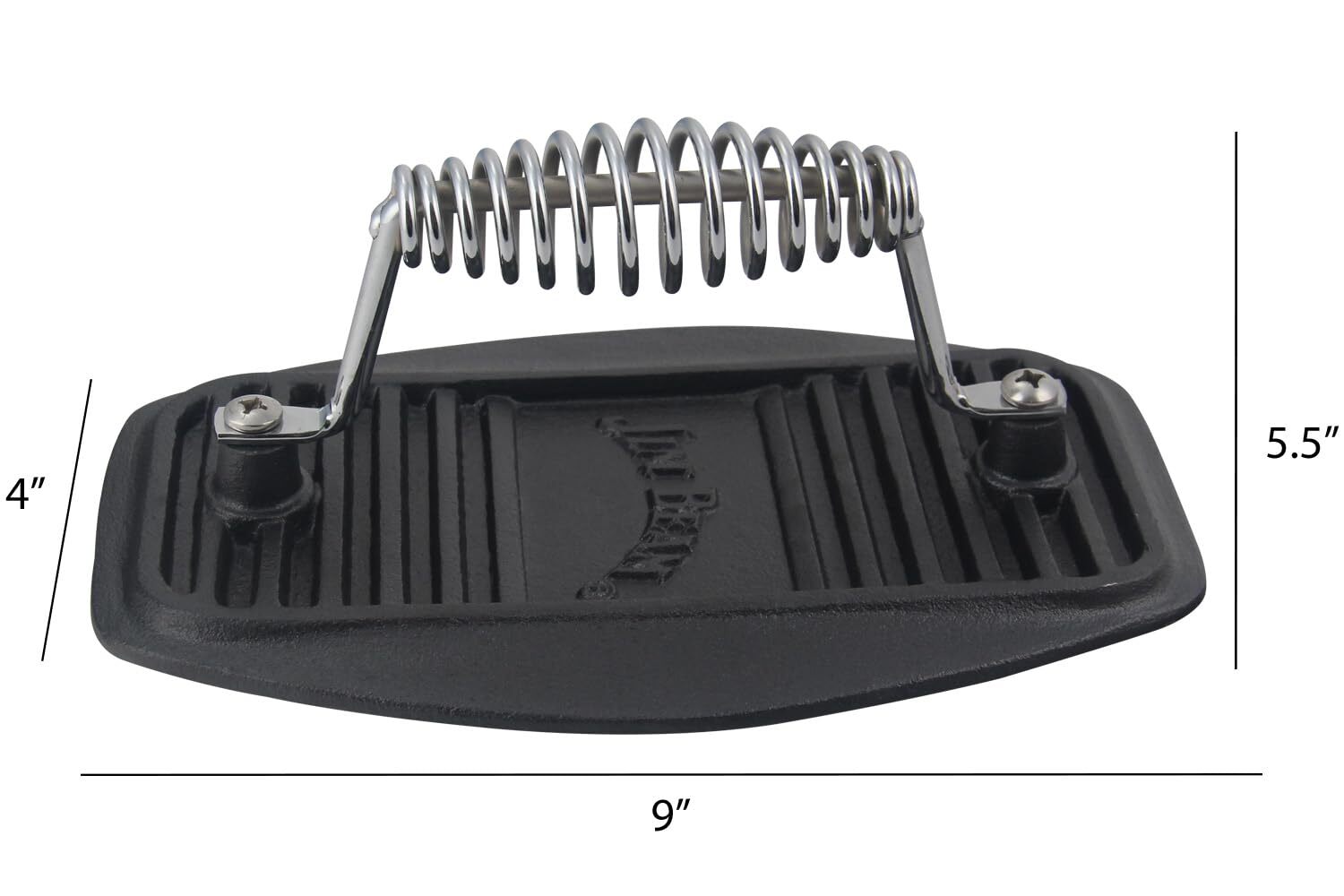 Stainless Steel Cast Iron Meat Press Pre Seasoned for Delicious Meat Steak Be... gallery
