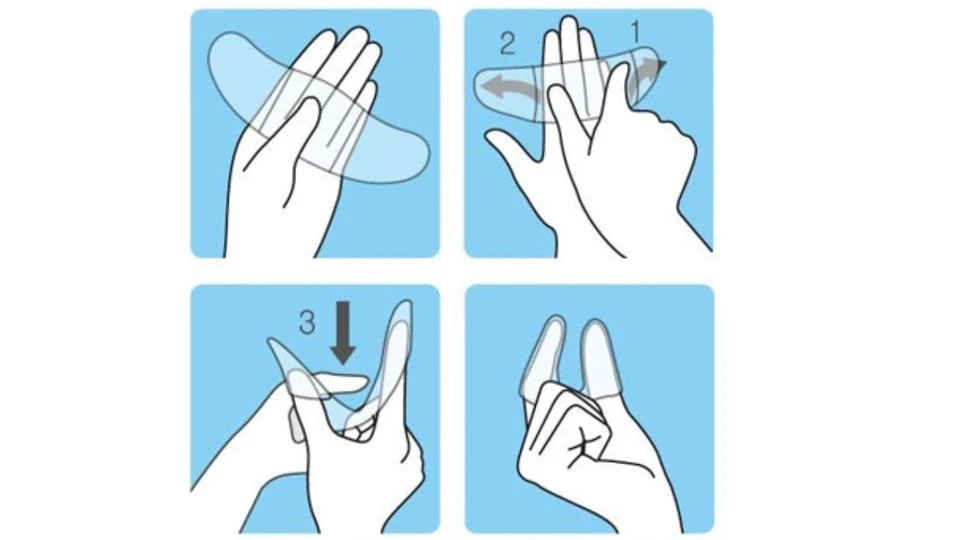 Finger Nap Sanitary Disposable Clear Gloves 500ea / Tracking gallery