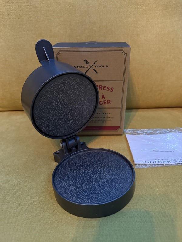William Sonoma Hamburger Burger Press Adjustable Perfect Burger gallery