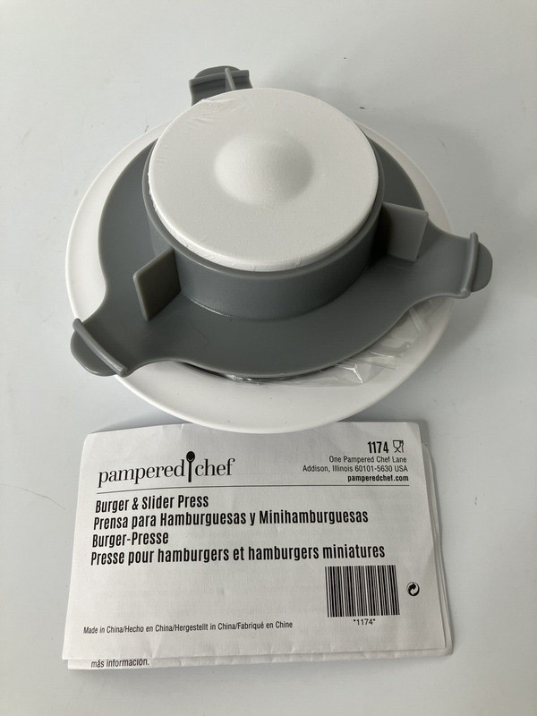 Pampered Chef Burger and Slider Press # 1174 ~ NEW gallery