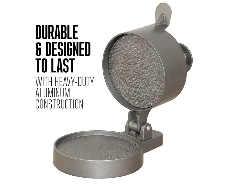 Weston Burger Press, Makes 4 1/2" Single, Non-stick Heavy-Duty Cast Aluminum gallery