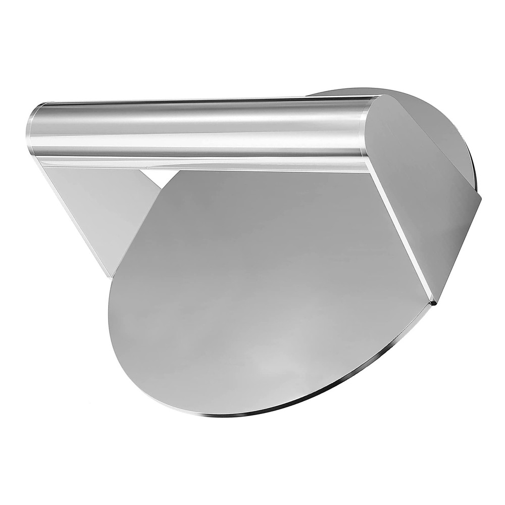 66616 Stainless Steel 6" Burger Smasher Silver