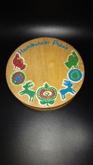 Vintage 1950’s Hamburger Press / Wooden Hamburger Press / Vintage Kitsch Kitchen