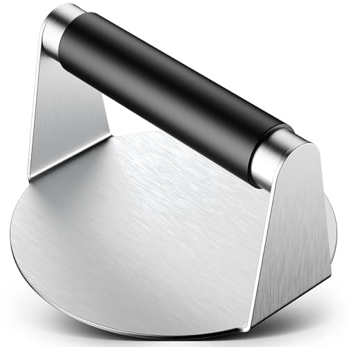 Smash Burger Press, Hamburger Smasher Tool for Griddle, Stainless Steel Ham gallery