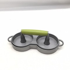 Crate And Barrel Double Burger Press – With Sticker Never Used!