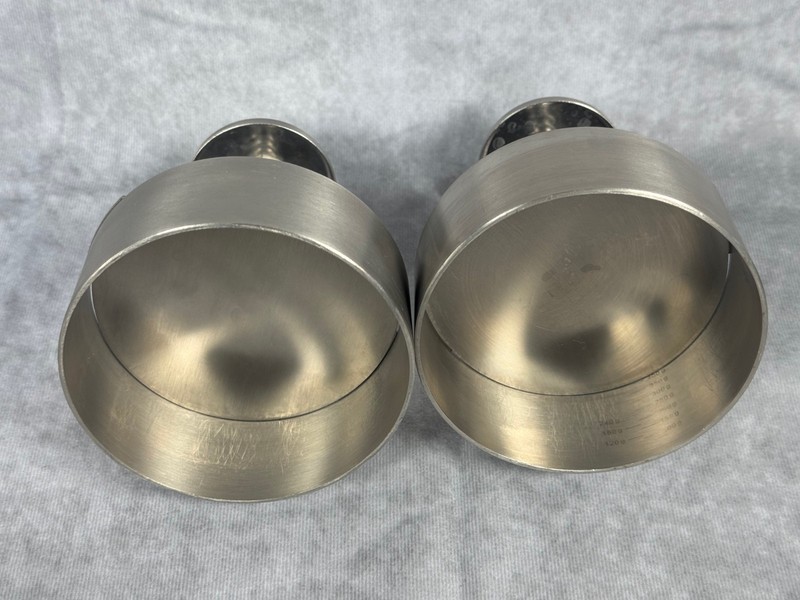 Stainless Steel Burger Press Patty Maker Set Of 2 Hamburger Mold 4in gallery