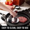 Burger Smasher Griddle Stainless Steel 6" Round Smash Burger Press Hamburger gallery