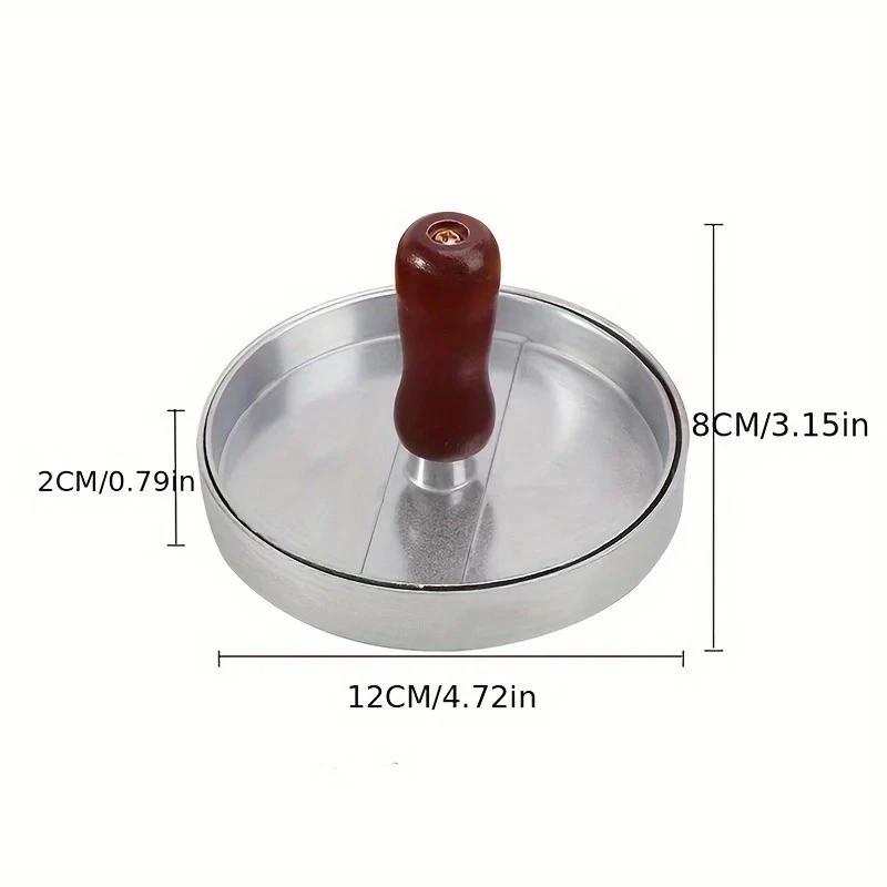 1 Pc Non Stick Stuffed Burger Meat Press Hamburger Patty Maker Tool Aluminum gallery
