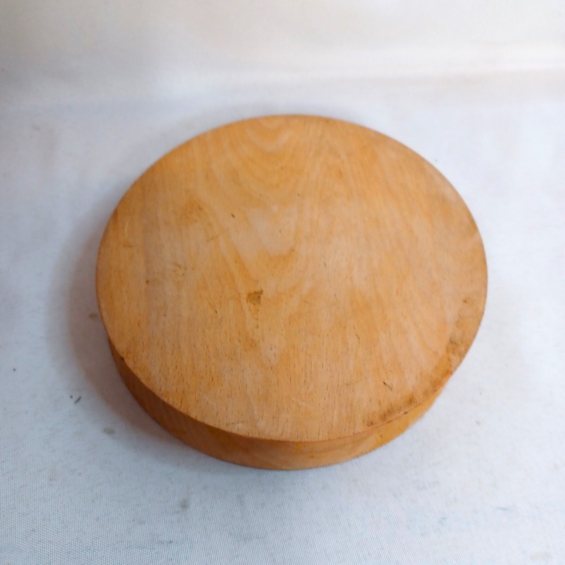 Vintage Rooster Wooden Hamburger Press Announcer Kitchy Cabin Core gallery