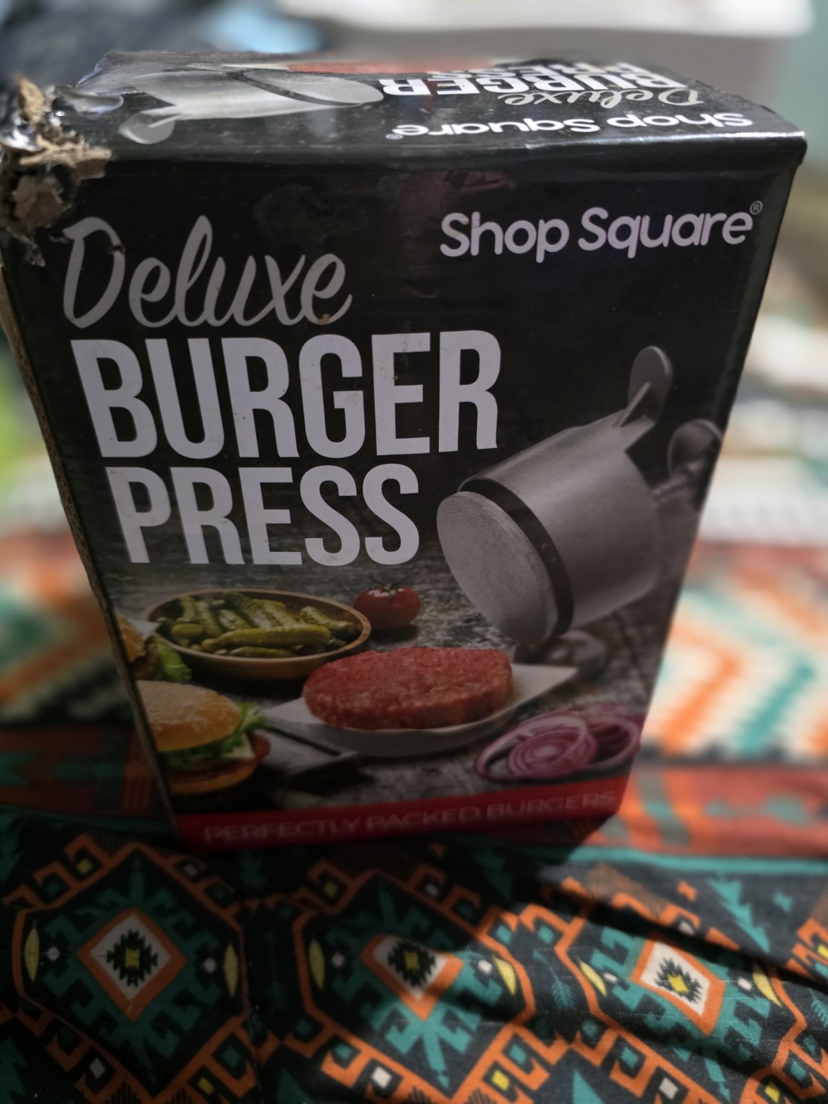 Shop Square Deluxe Burger Press Single Type for Perfect Homemade Patties gallery