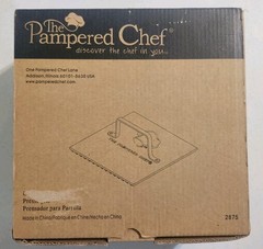 Pampered Chef Grill Press Cast Iron