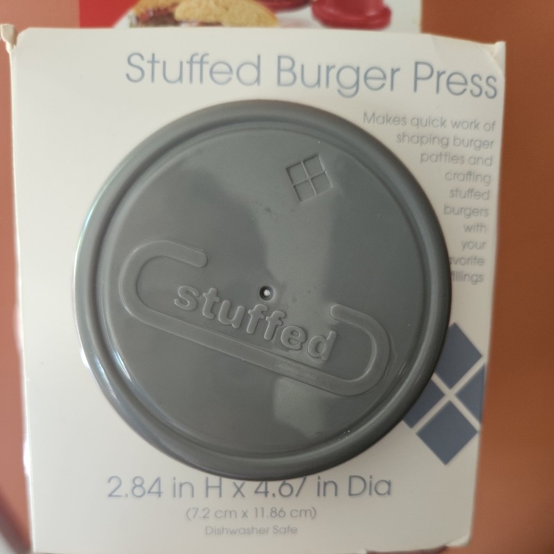 The Everyday Living Stuffed Burger Press 2.84 " X 4.67 " BRAND NEW gallery