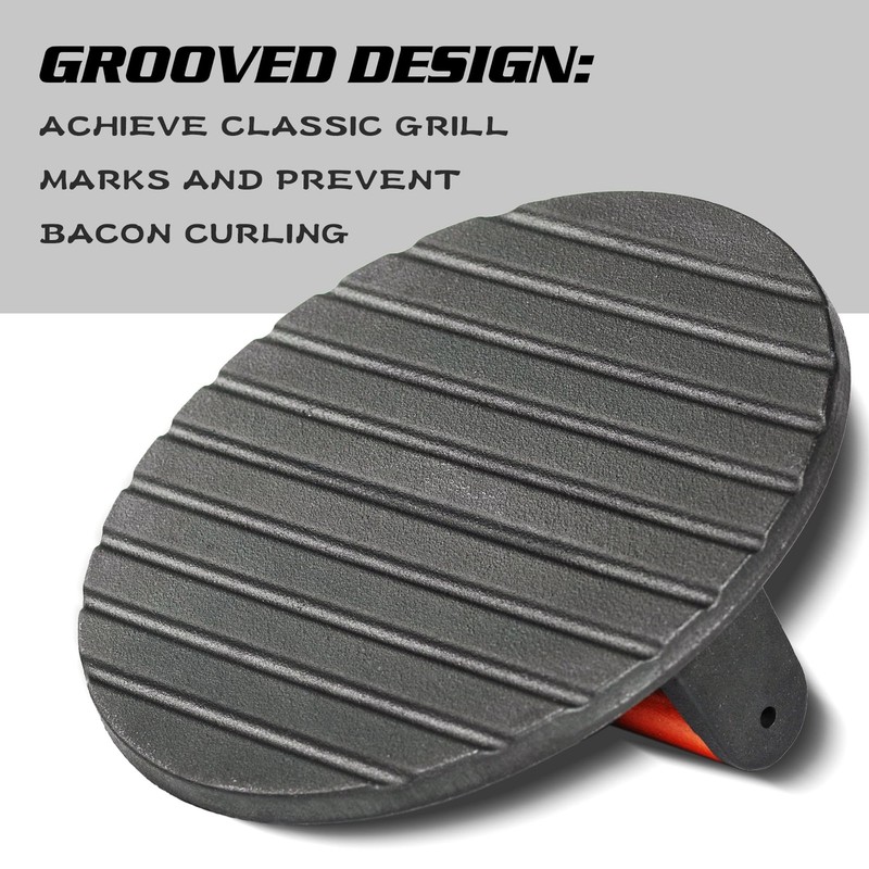 vivicreate 7 inch Burger Smasher,Patty Smasher,Hamburger Smasher Press,Griddle P gallery
