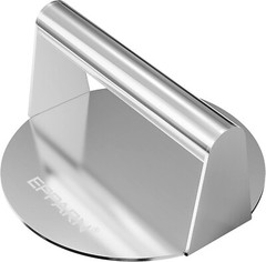 Enlarged 6.3 Inch Smash Burger Press, Stainless Steel Burger Smasher for Griddle