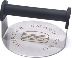 Stainless Steel Burger Smash Press,Hamburger Press for Griddle, Bacon Press, Gri