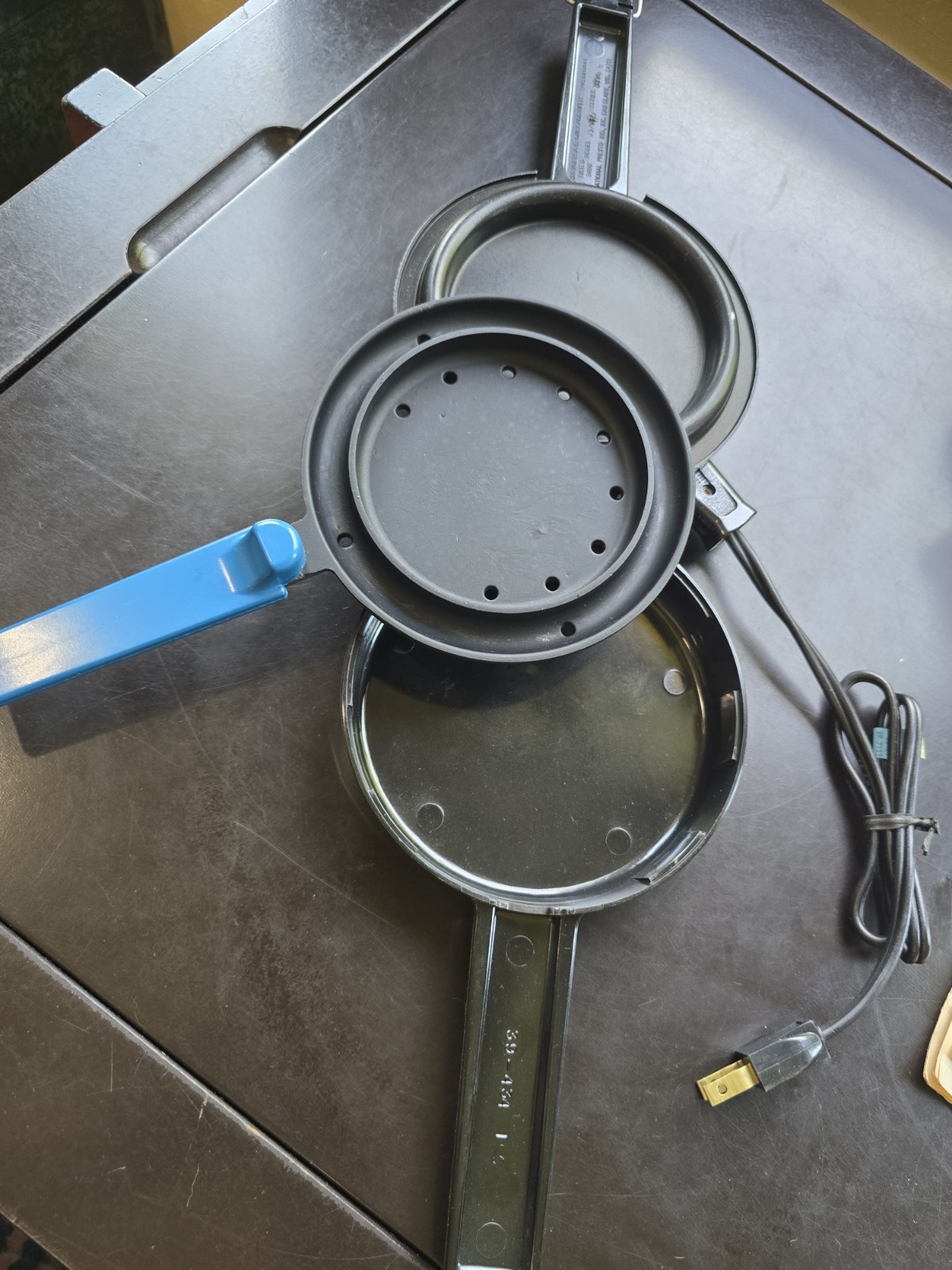 Presto Burger Electric Hamburger Maker Non-Stick Stainless Steel Easy to Use EUC gallery