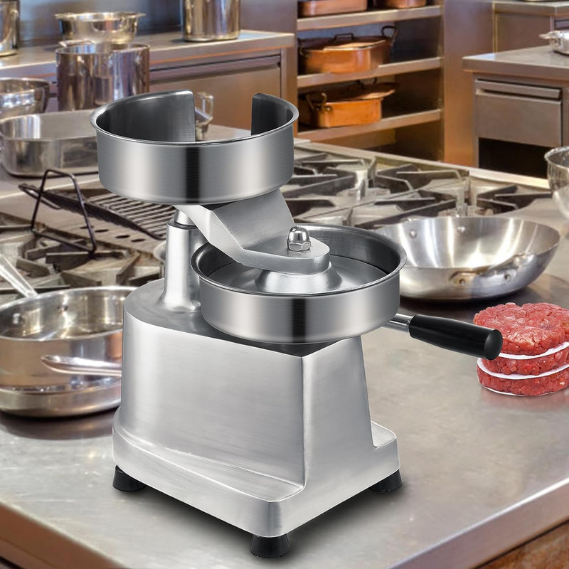 Commercial Burger Patty Maker, 150Mm/6Inch Hamburger Beef Patty Maker, Heavy Dut gallery