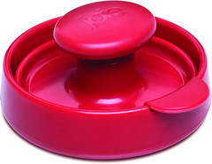 Burger Press and Patty Maker, LFGB Approved and BPA Free, One Size, Red