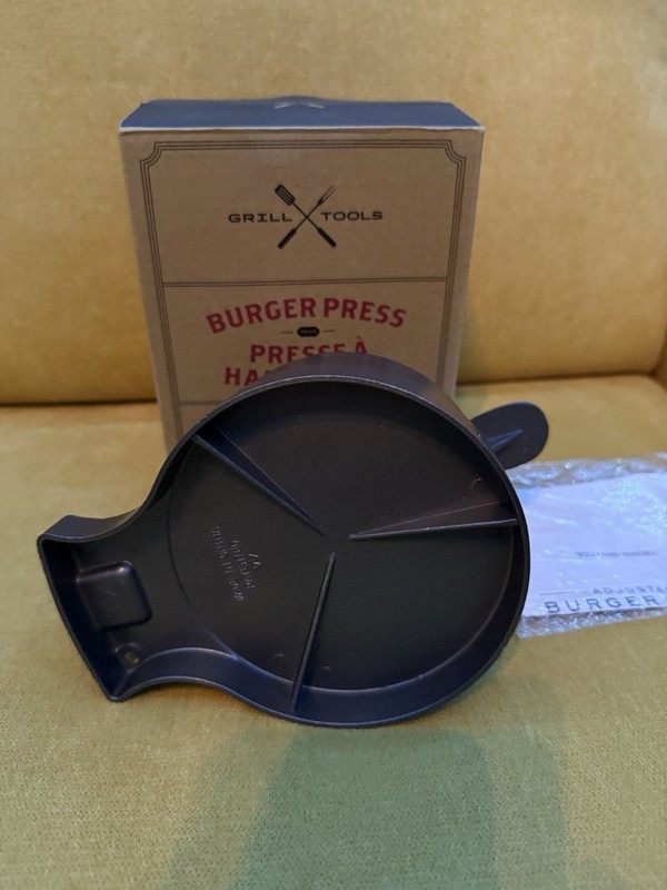 William Sonoma Hamburger Burger Press Adjustable Perfect Burger gallery
