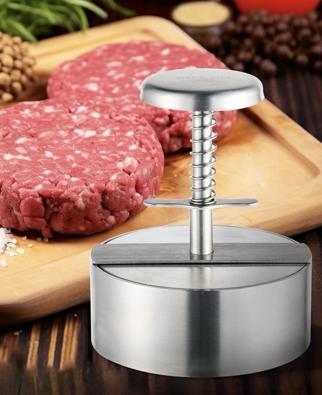 Brigii Stainless Steel Burger Press Hamburger Patty Maker gallery