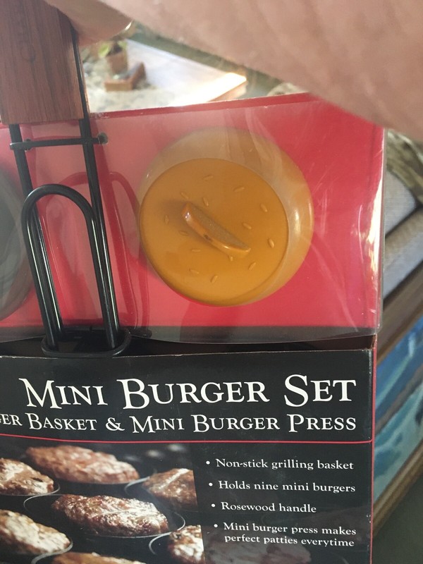 Mini Burger Tool Set 3-Piece Set NEW& PRESS BY CHARCOAL CAMPIONS gallery