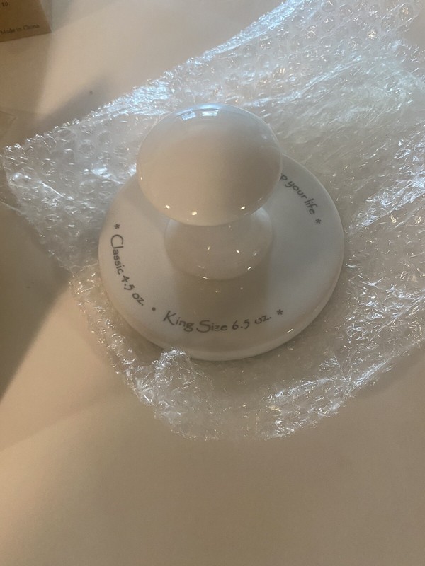 Meykers Porcelain Burger Press 5" Hamburger Patty Press Burger Mold Ring NIB gallery