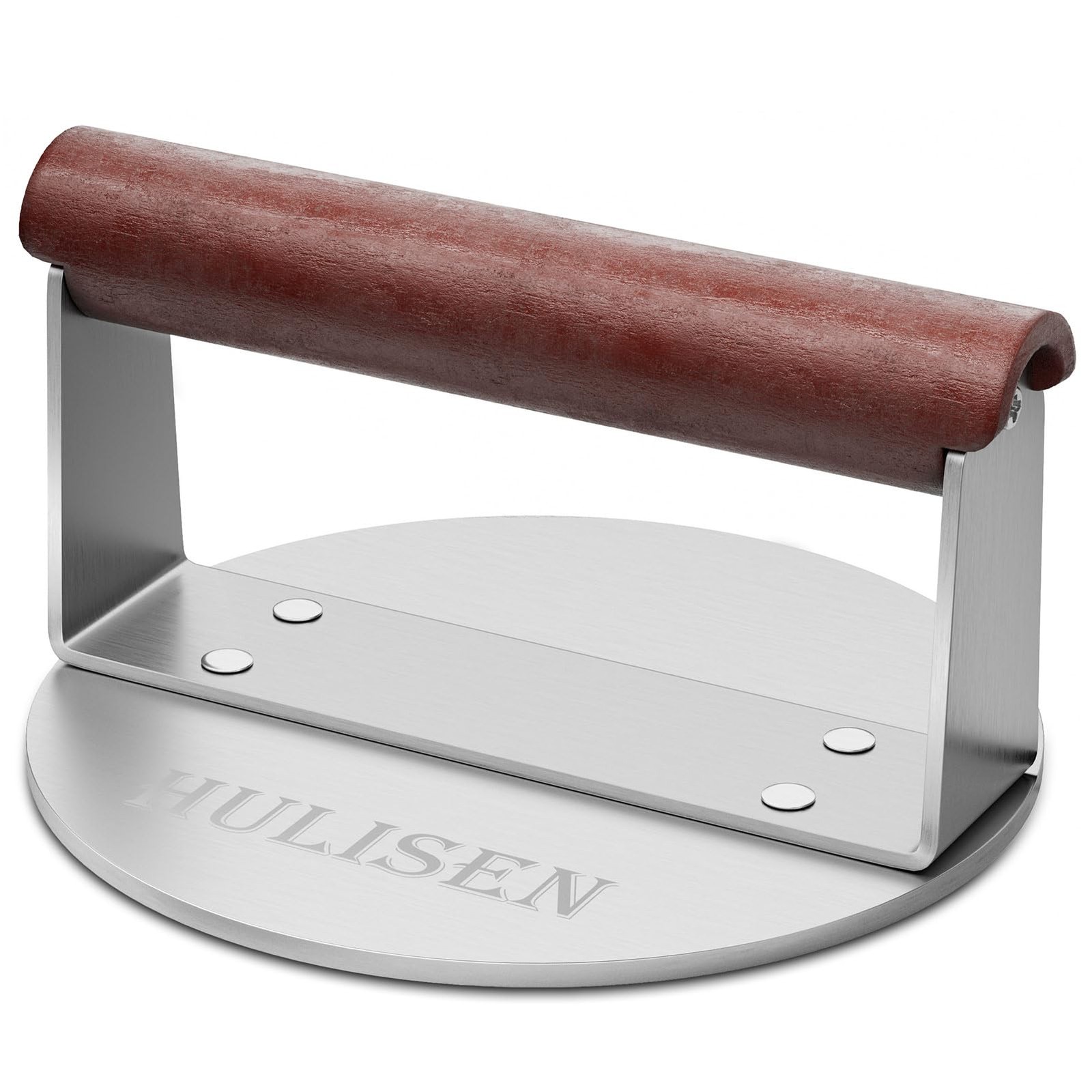 Burger Smasher Stainless Steel Smashed Burger Press 6 Inch Hamburger Press For G gallery
