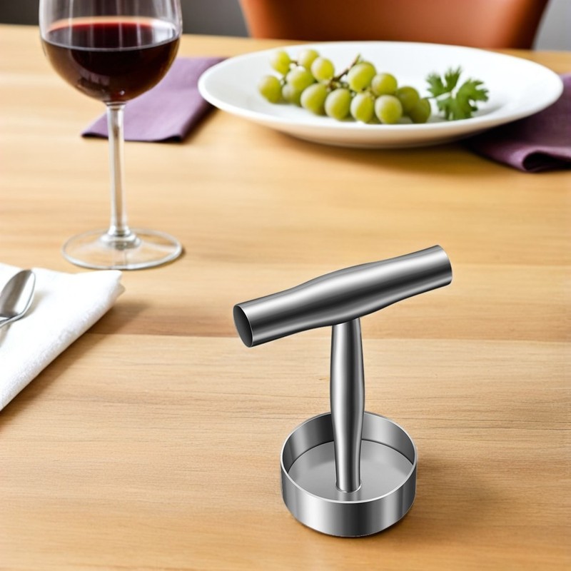 2 Pcs Stainless Steel Meat Press Burger Tool Hamburger Patty Maker gallery