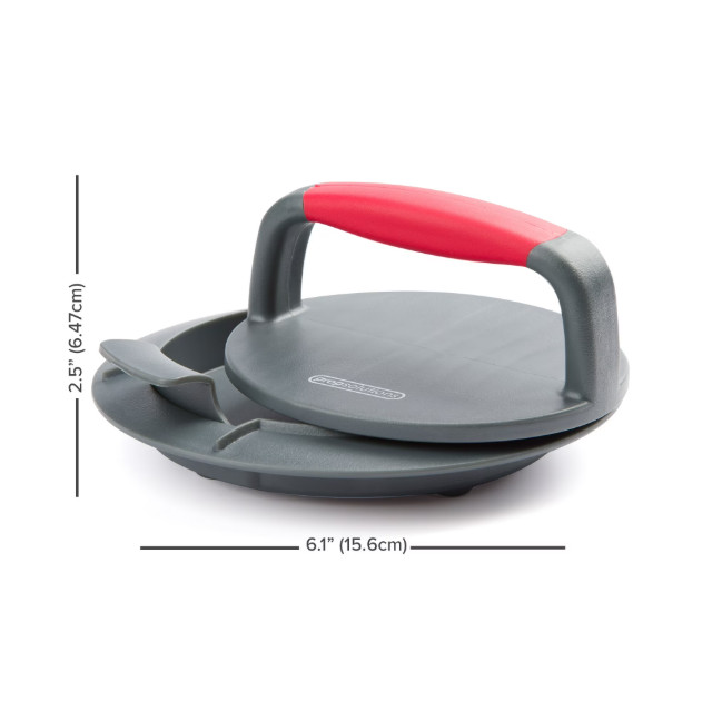 🍔 Perfect Burger Press Patty Maker – 4.5 6oz | Even Cooking 2 packs gallery