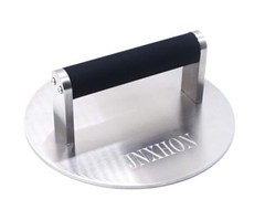 8INCH Stainless Steel Heavy Duty Burger Press, Hamburger Press for Griddle,